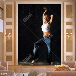 Tranh dancing in dán tường chất lượng cao