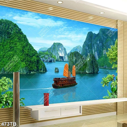 Tranh thắng cảnh Việt Nam Vịnh Hạ Long
