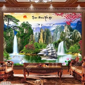 Tranh phong thủy thuận buồm xuôi gió chất lượng cao