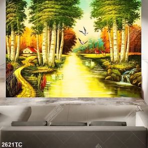 Tranh phong cảnh màu thu