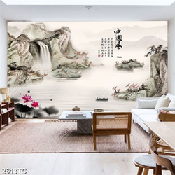 Tranh thư pháp thủy mặc