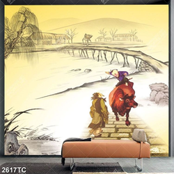 Tranh chú bé cưỡi trâu