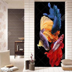 Tranh in tường những chú cá sim betta xinh đẹp trong nước Tranh in tường những chú cá sim betta xinh đẹp trong nước
