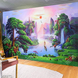 Tranh sơn dầu phong thủy