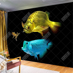 Tranh những chú cá chép xinh đẹp bên chú ếch trang trí tường Tranh những chú cá chép xinh đẹp bên chú ếch trang trí tường