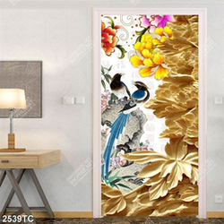 Tranh đôi chim uyên ương khổ dọc