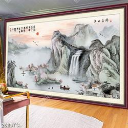 Tranh thư pháp thủy mặc