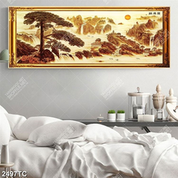 Tranh sơn dầu khổ ngang