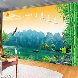 Tranh phong cảnh thơ mộng