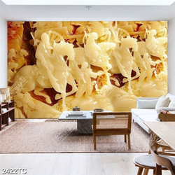 Tranh giả ngọc cưỡi ngựa