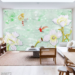 Tranh hoa giả ngọc 3D