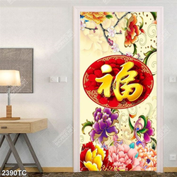 Tranh tài lộc hoa mẫu đơn