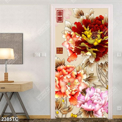 Tranh tài lộc hoa mẫu đơn