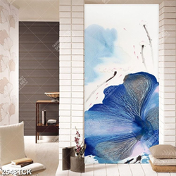 Tranh sơn dầu trang trí những chú cá chép bơi trong hồ