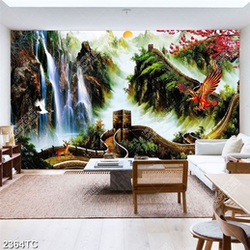 Tranh đại bàng vạn lý trường thành