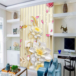 Tranh psd hoa sen cá chép và đôi thiên nga trắng giả ngọc Tranh psd hoa sen cá chép và đôi thiên nga trắng giả ngọc