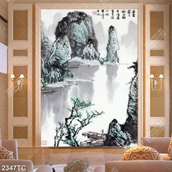 Tranh phong thủy thư pháp