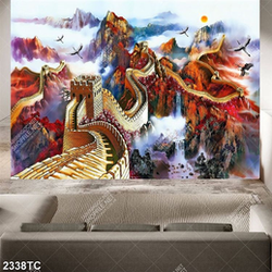 Tranh màu nước vạn lý trường thành