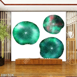 Tranh những chiếc lá sen xanh xinh đẹp trên nền trắng Tranh những chiếc lá sen xanh xinh đẹp trên nền trắng