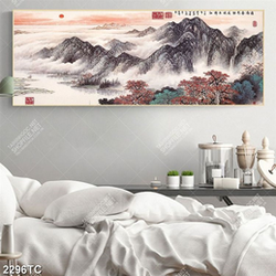 Tranh sơn thủy khổ ngang