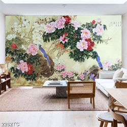 Tranh hoa mẫu đơn chất lượng cao