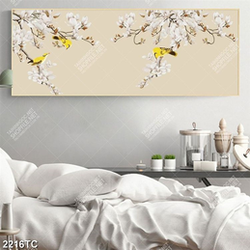 Tranh hoa mộc lan dán tường