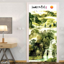 Tranh phong cảnh thác nước