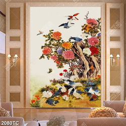 Tranh hoa mẫu đơn chất lượng cao