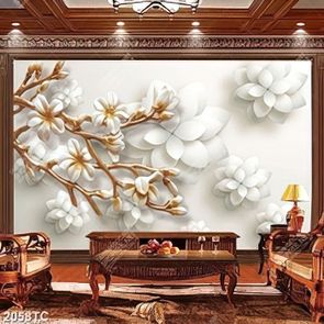 Tranh hoa gỉa ngọc 3D đẹp