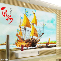 Tranh tranh sơn dầu nghệ thuật trang trí tường