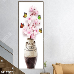 Tranh bình hoa mộc lan