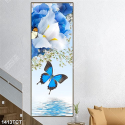 Tranh hoa và bướm