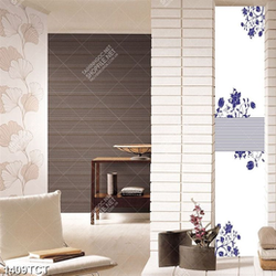 Tranh họa tiết hoa văn in cửa đẹp