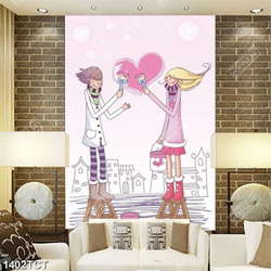 Tranh cặp đôi trang trí phòng bé