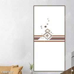 Tranh hoa văn hình thoi in gạch