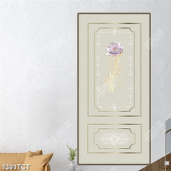 Tranh cửa in kính