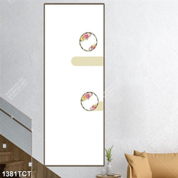 Tranh hoa văn ô tròn