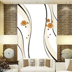 Tranh hoa văn in tủ chất lượng cao