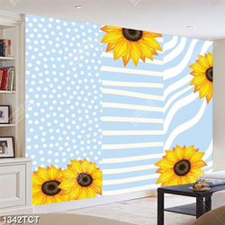 Tranh hoa hướng dương in tủ