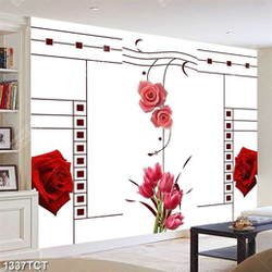 Tranh hoa hồng in tủ chất lượng