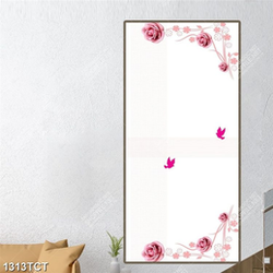 Tranh hoa hồng và hoa văn