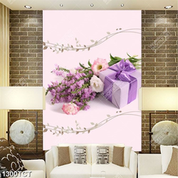 Tranh hoa và hộp quà