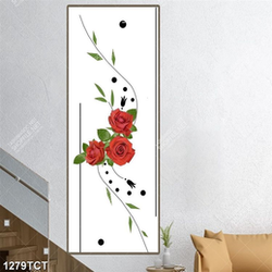 Tranh hoa văn hoa hồng