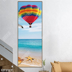 Tranh khổ dọc biển và sao