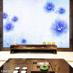 Tranh hoa in tủ lớn