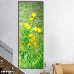 Tranh sơn dầu hoa tulip