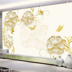 Tranh 3D hoa giả ngọc