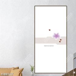 Tranh hoa đào và họa tiết