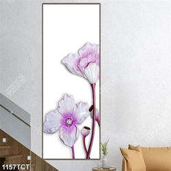 Tranh hoa mỹ nhân in khổ dọc