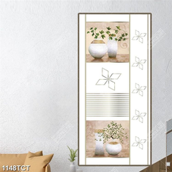 Tranh họa văn bình hoa